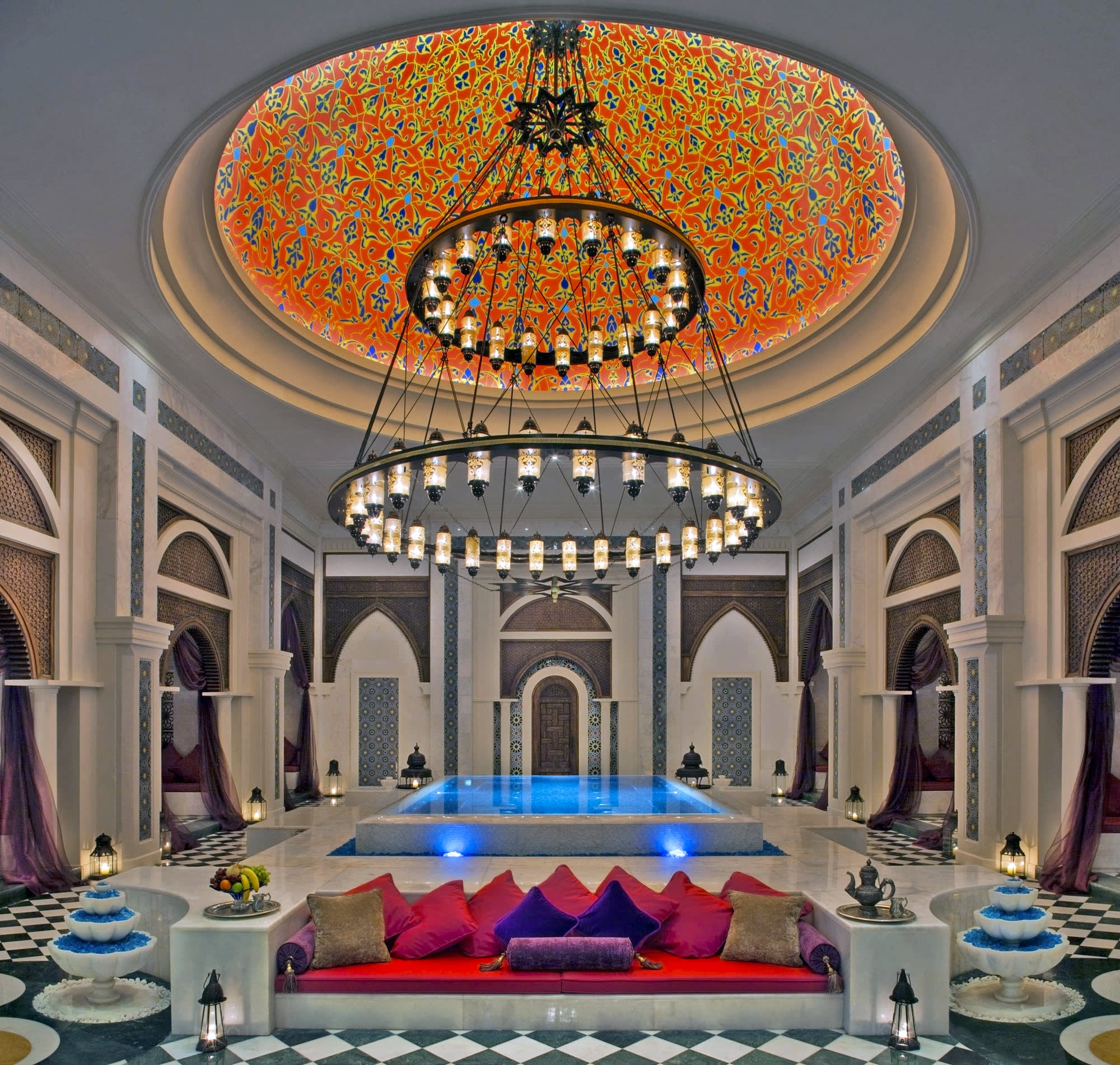 a large white building