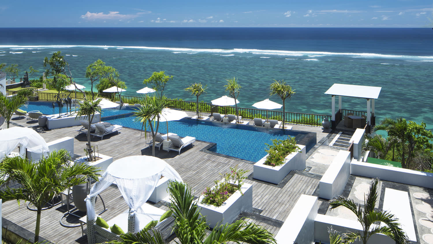 a resort near the water