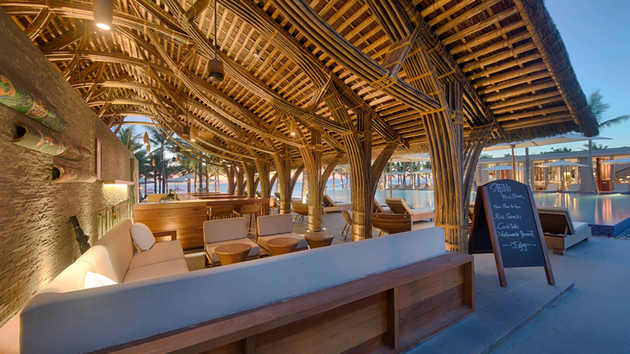 a view of the inside of a building