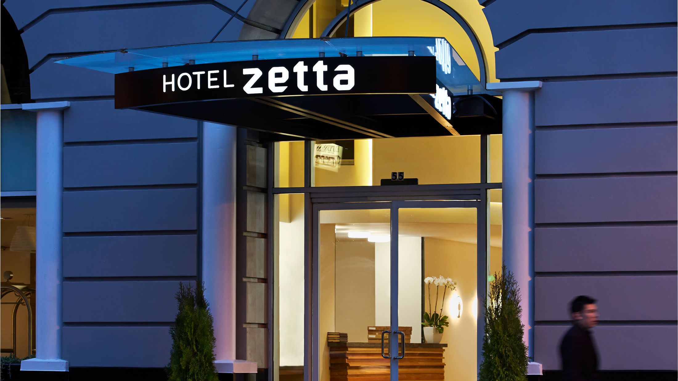 a sign above a store