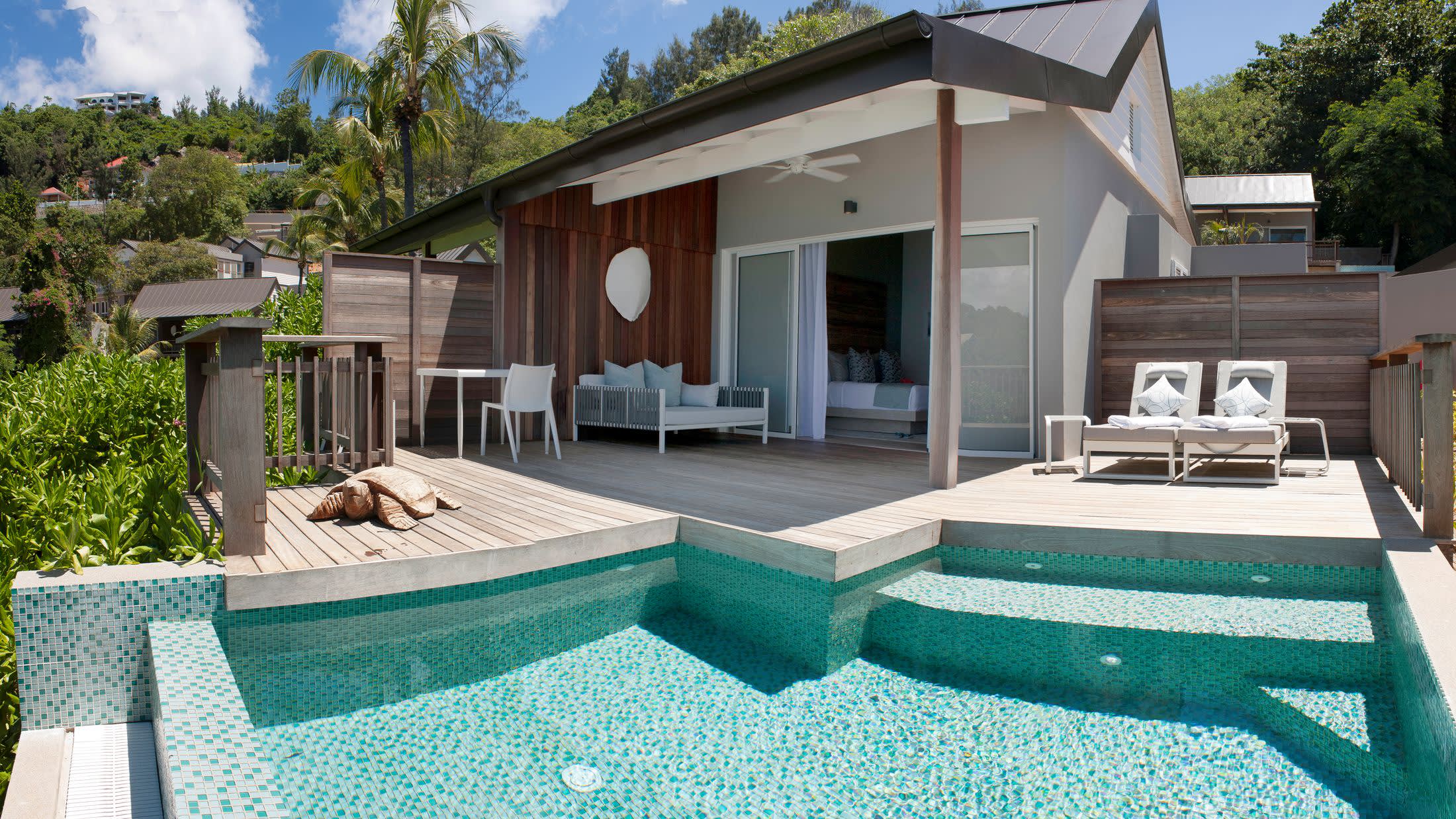 Ocean View Pool Chalet