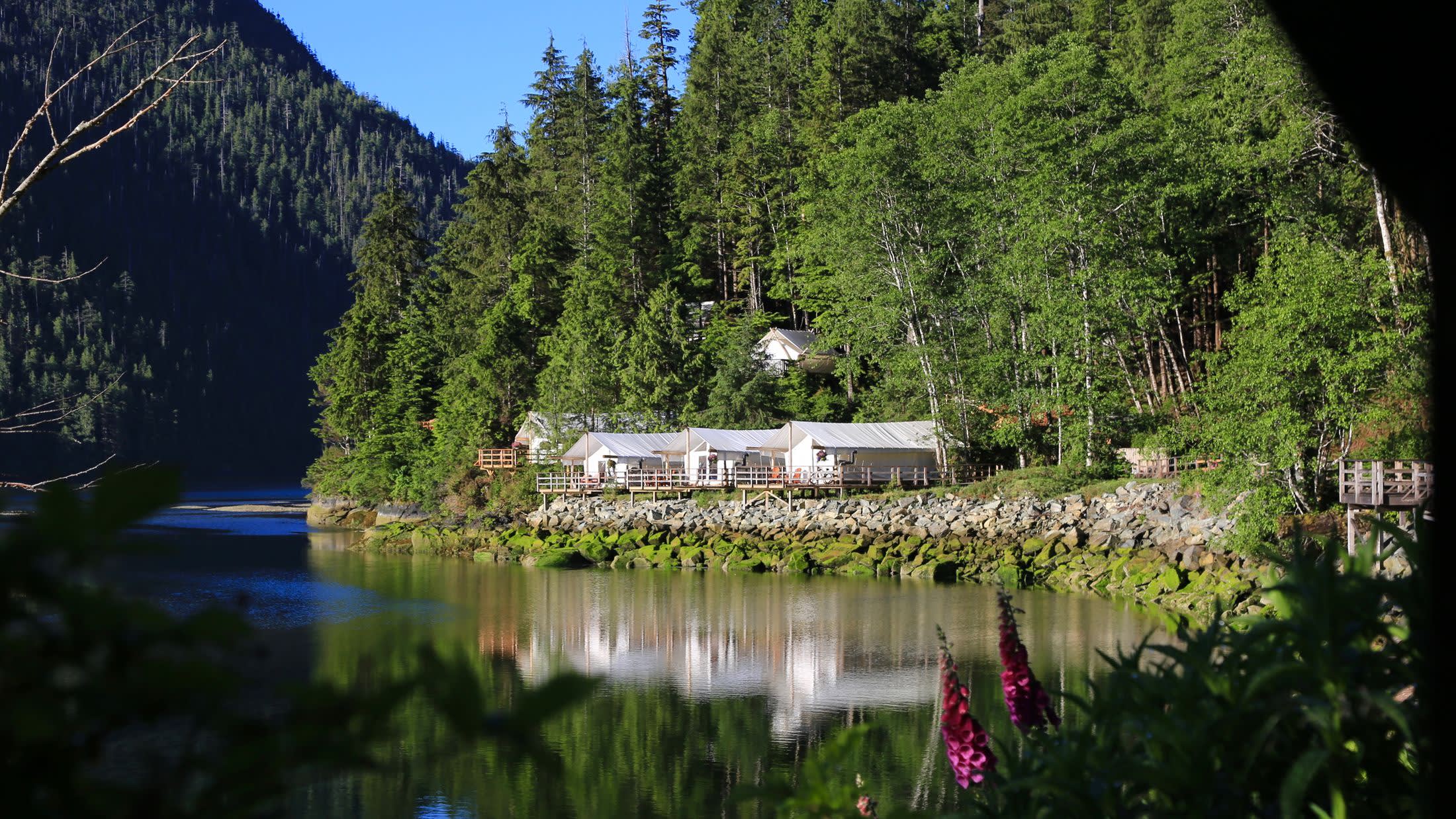River Tents, Clayoquot Wilderness Resort, Vancouver Island
