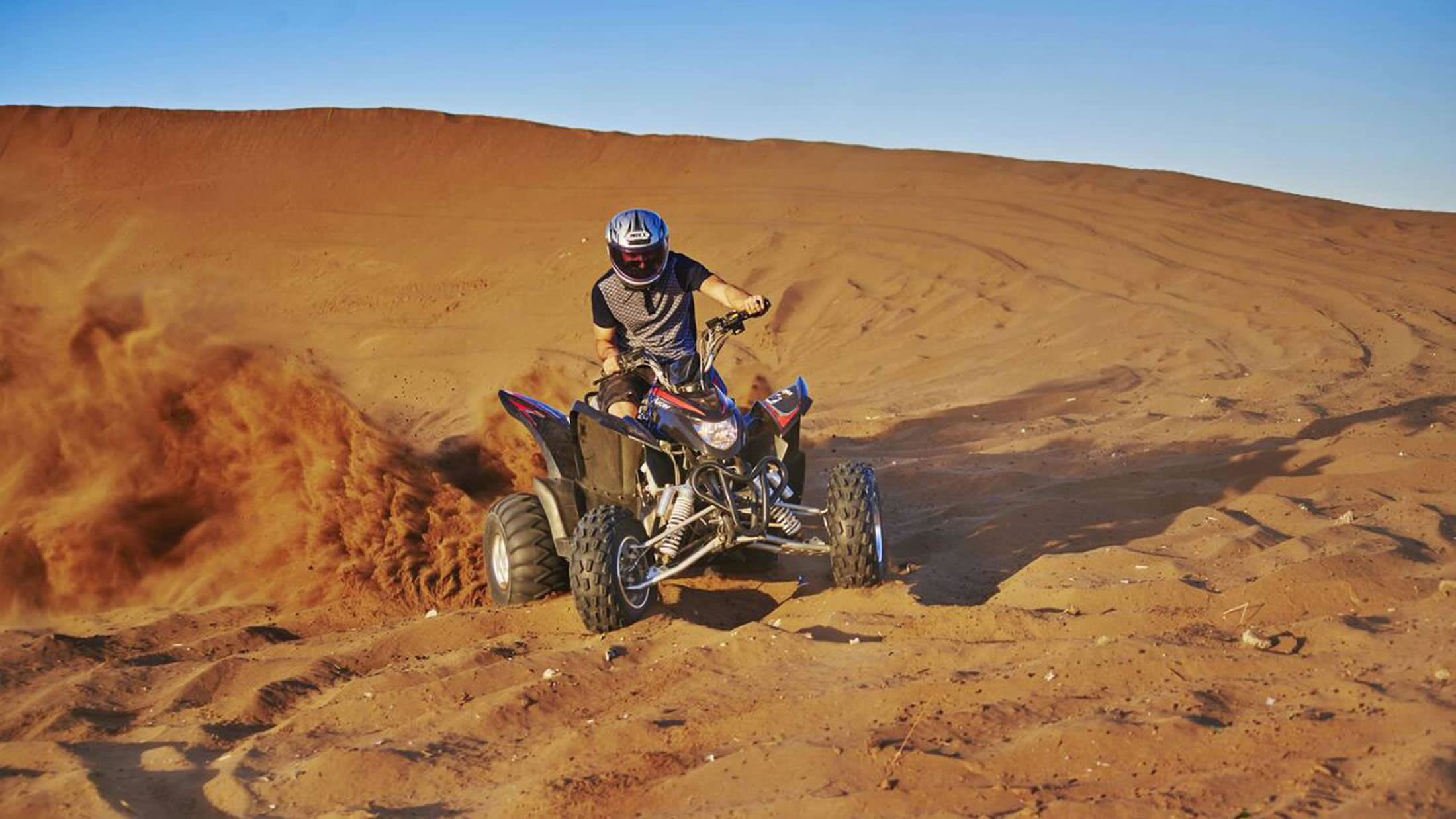 Quadbiking on the Dunes