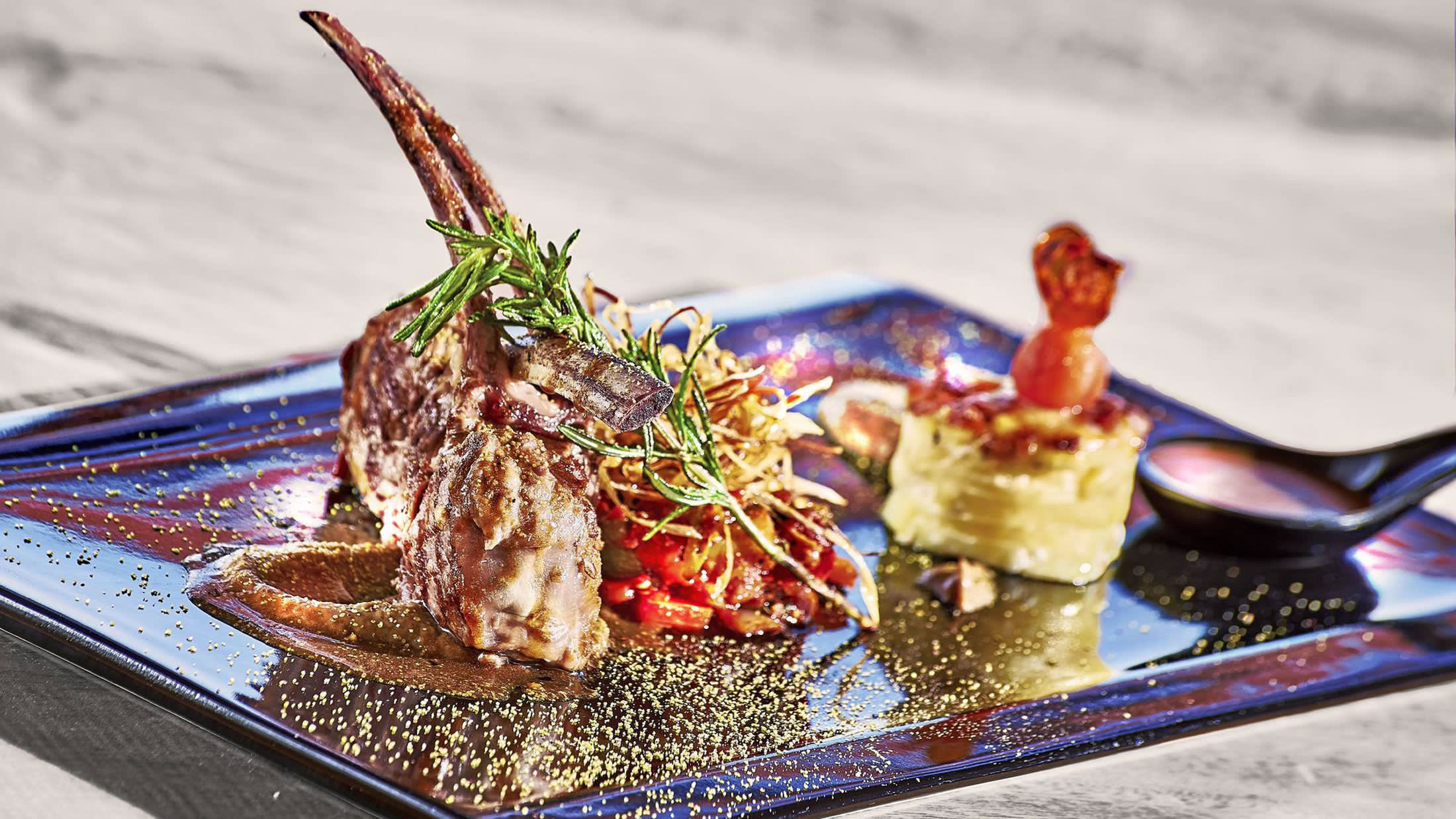 Signature dish at Fleur