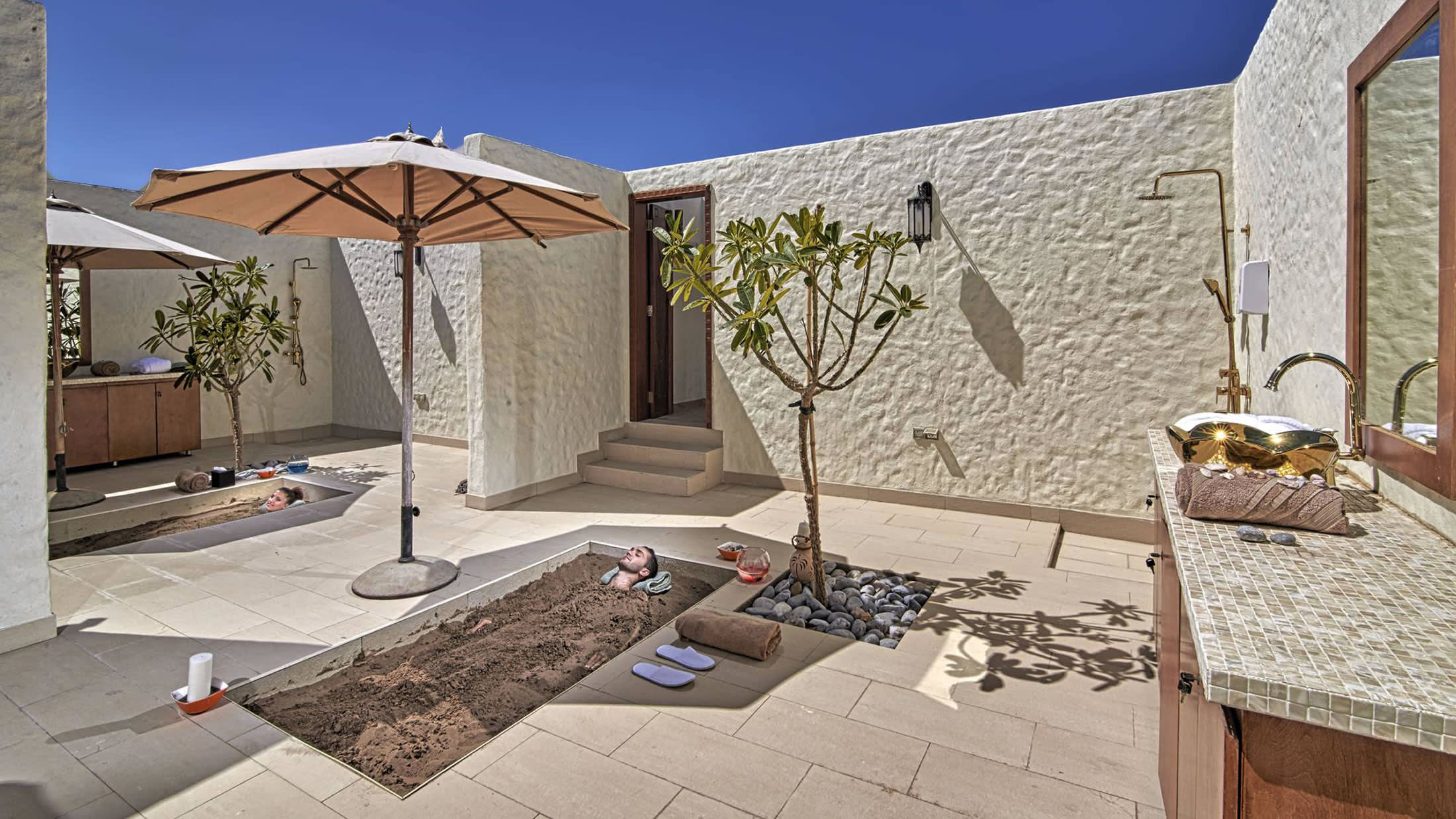 Signature sand spa treatment