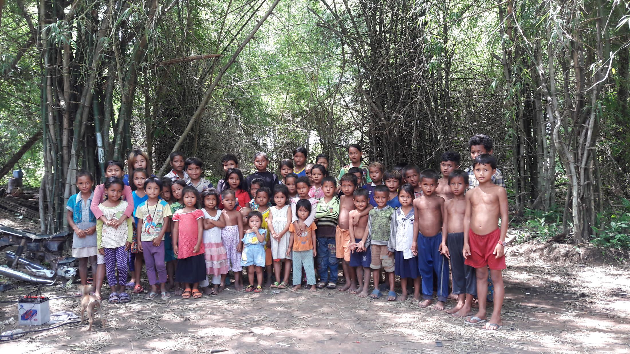 a group of people posing for a picture