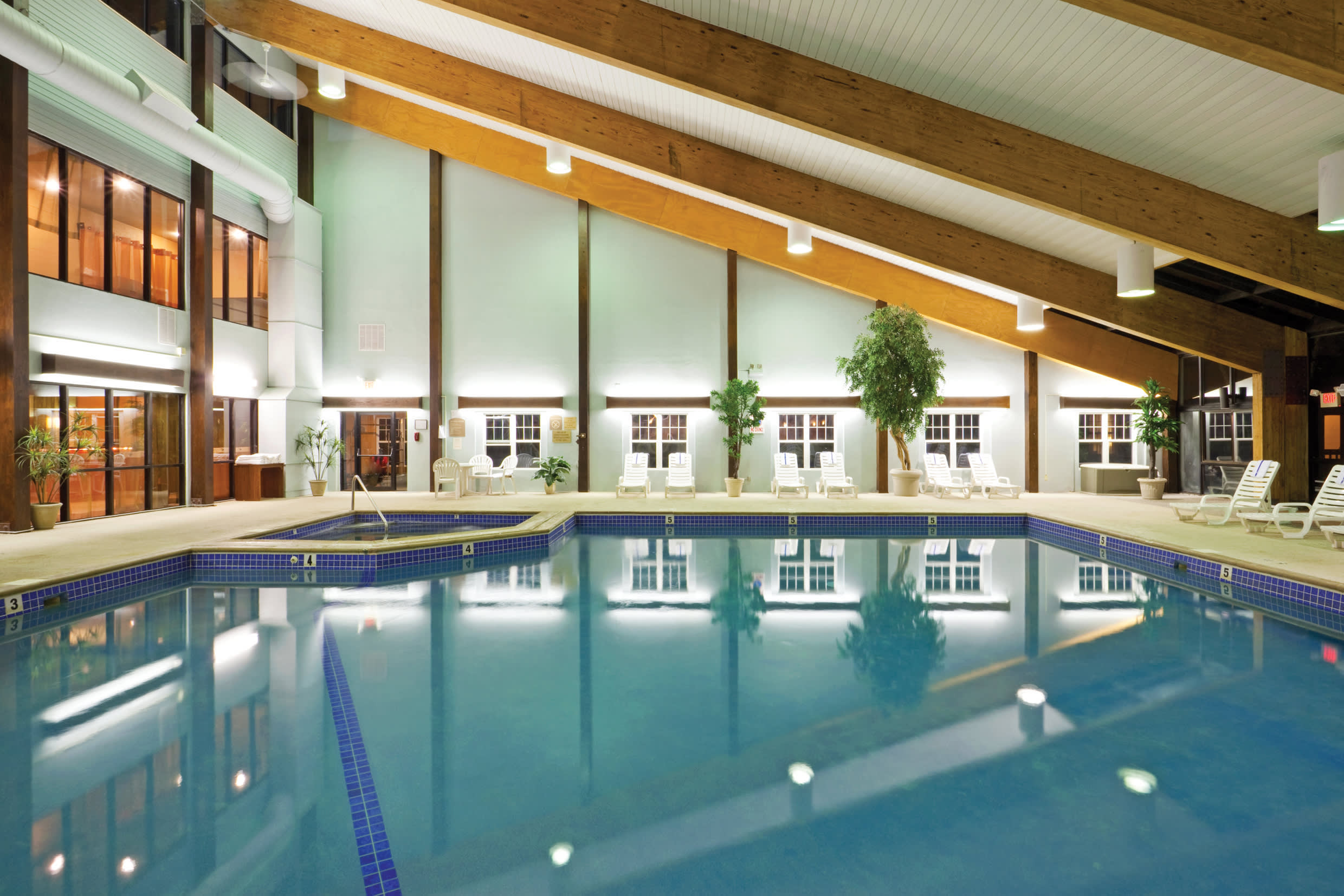 the inside of a building