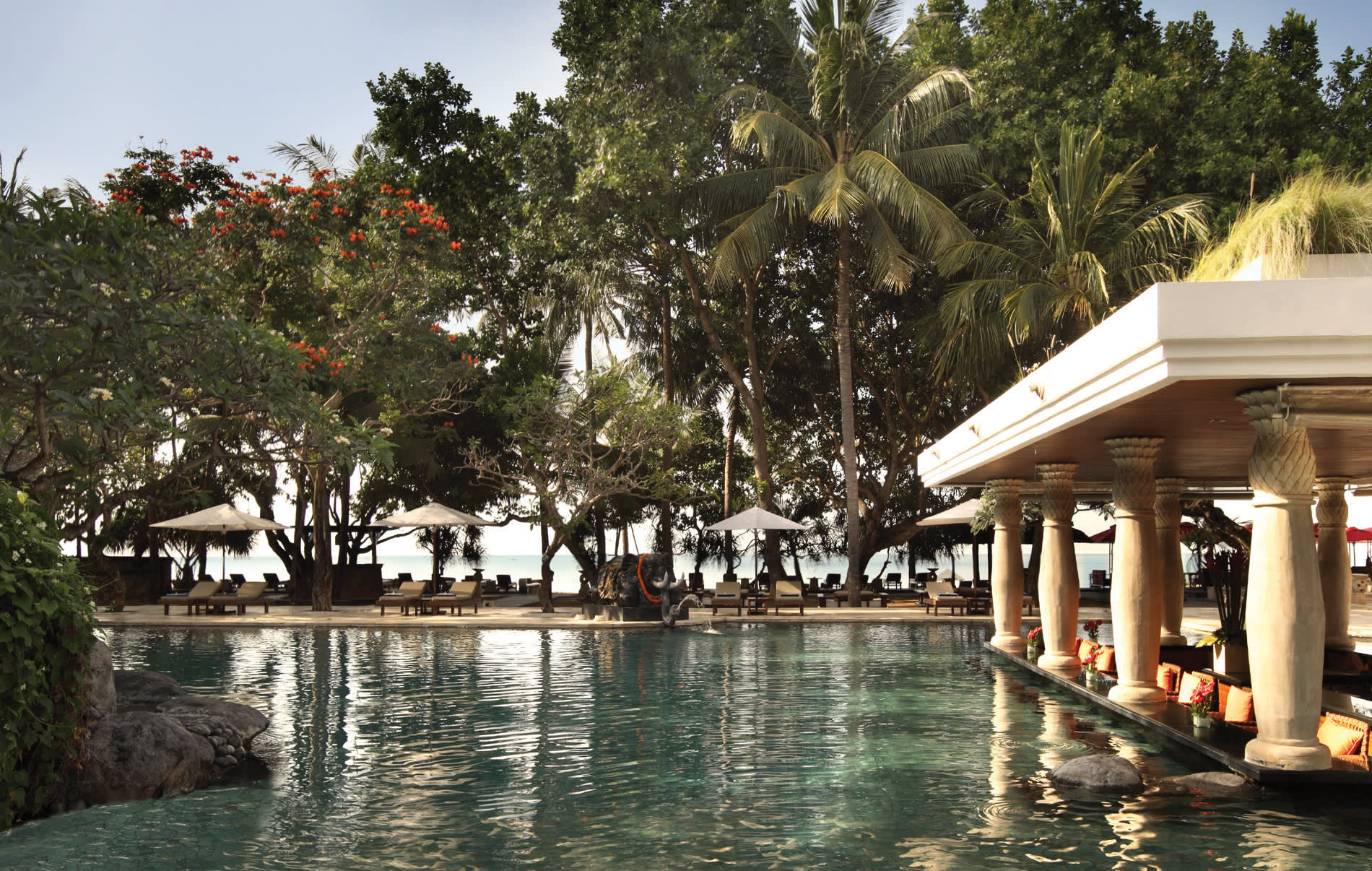 a house in the water