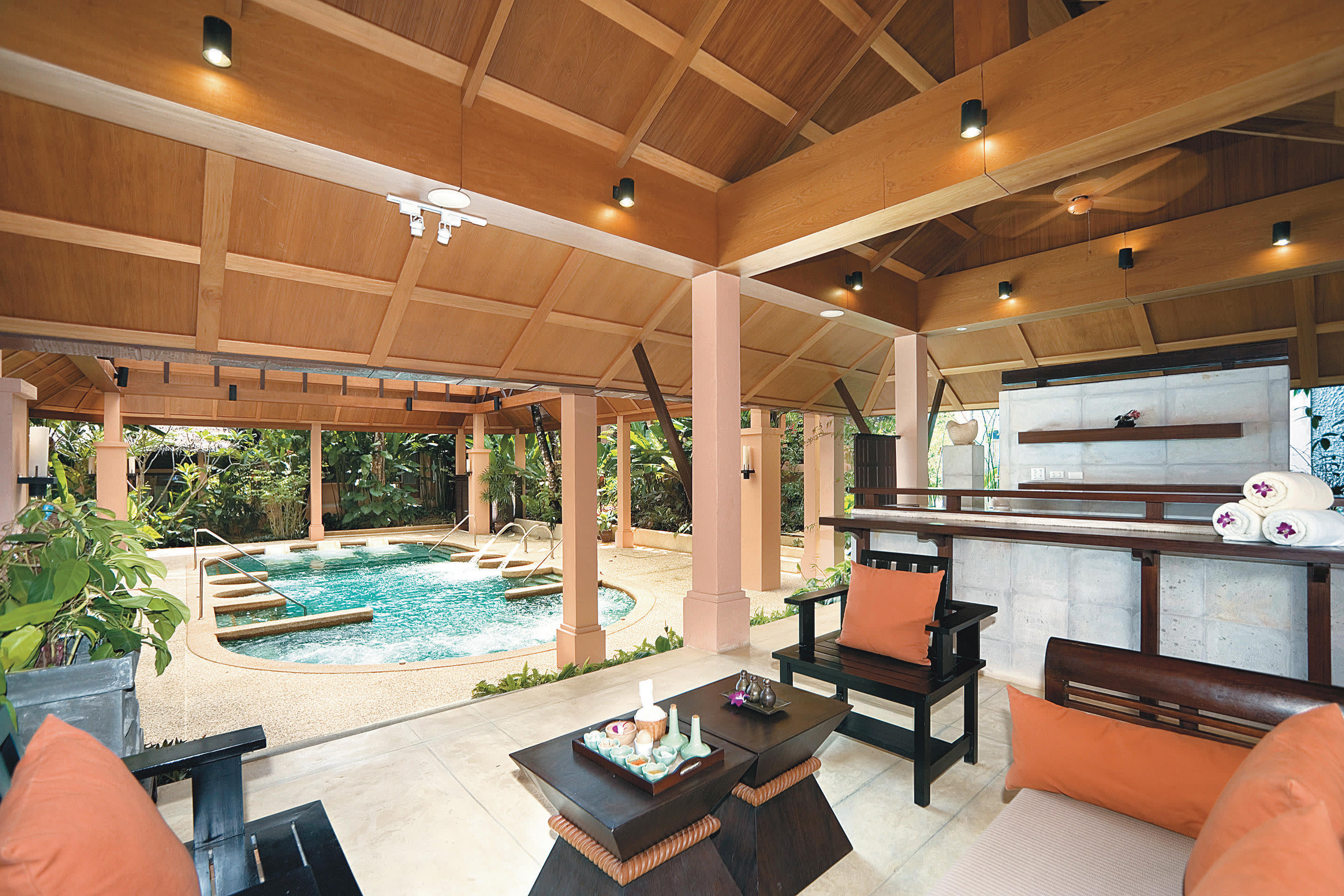 a room full of furniture