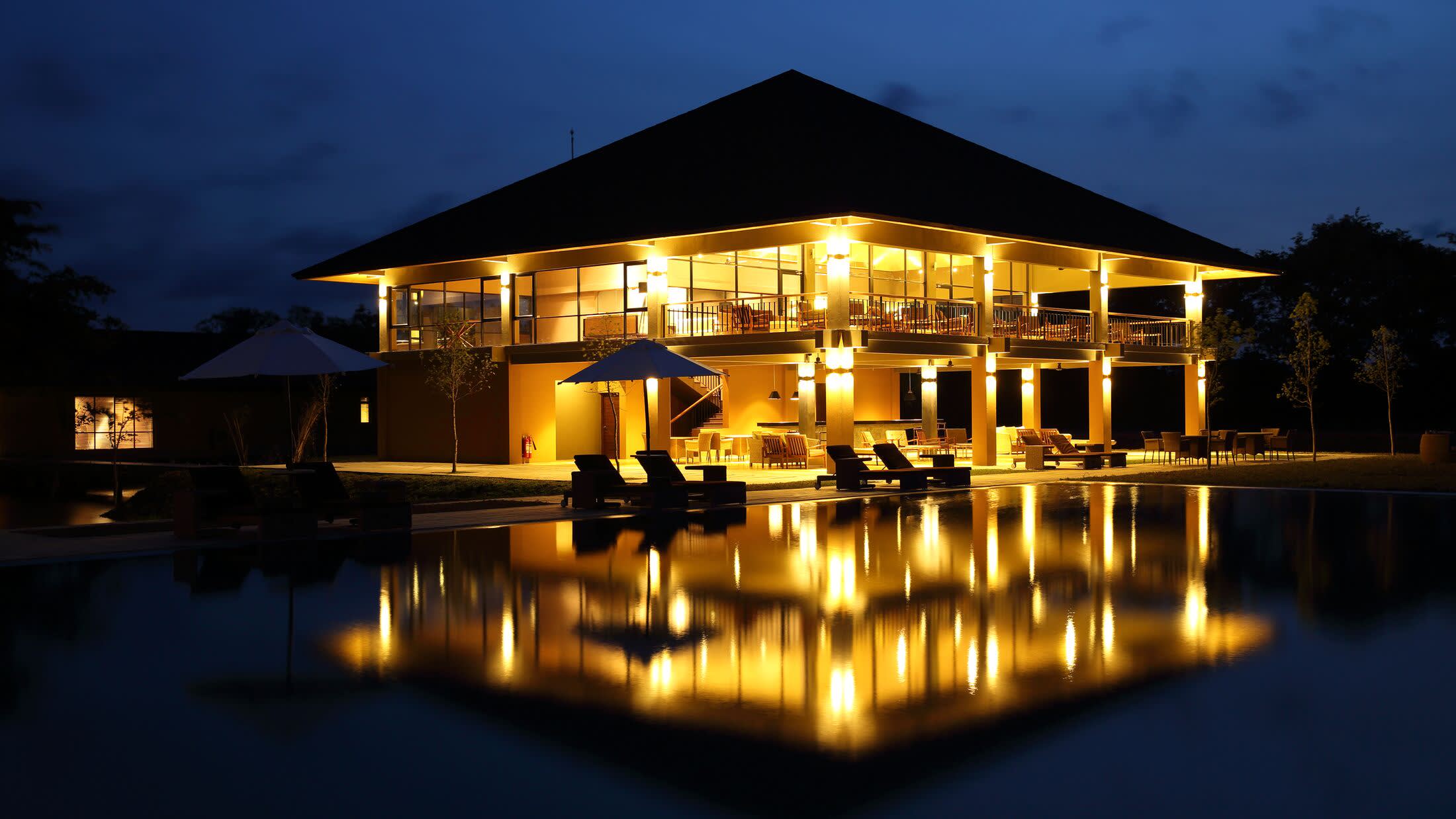 Twin level bar, Water Garden, Sigiriya, Sri Lanka
