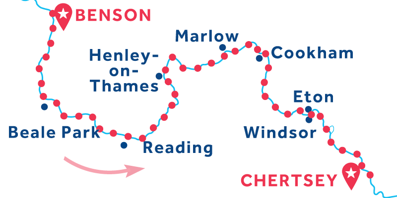 Benson to Chertsey