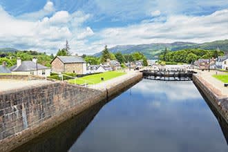 Caledonian Canal in Fort Augustus