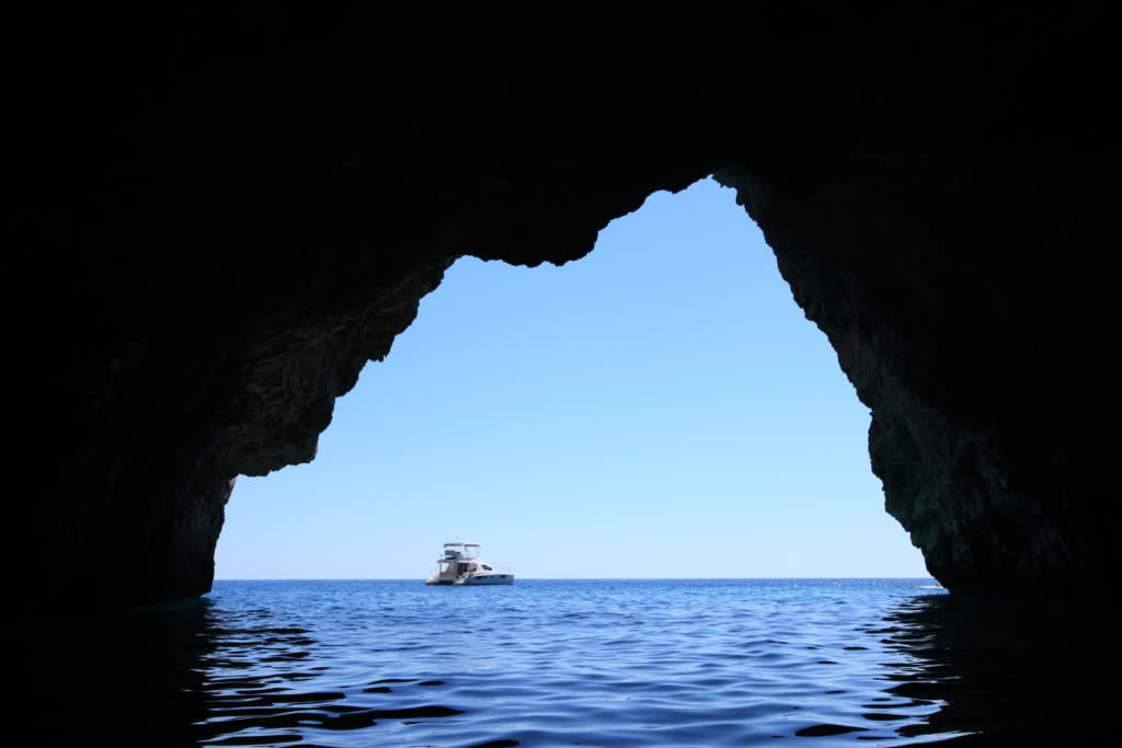 sailing in greece