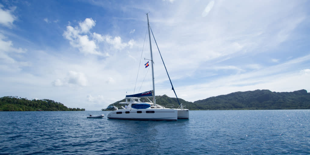 The Mooring Catamaran Island of Taha'a