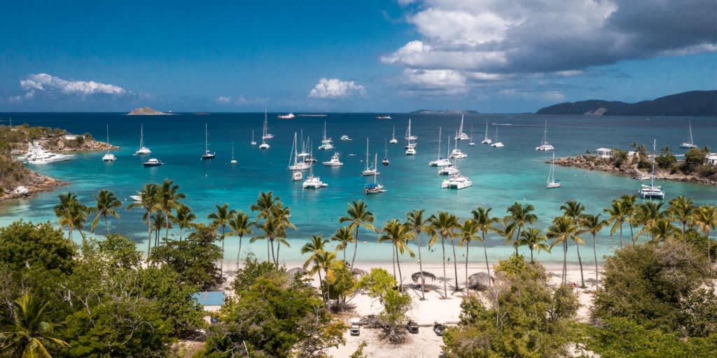 Honeymoon Beach on Water Island in the USVI