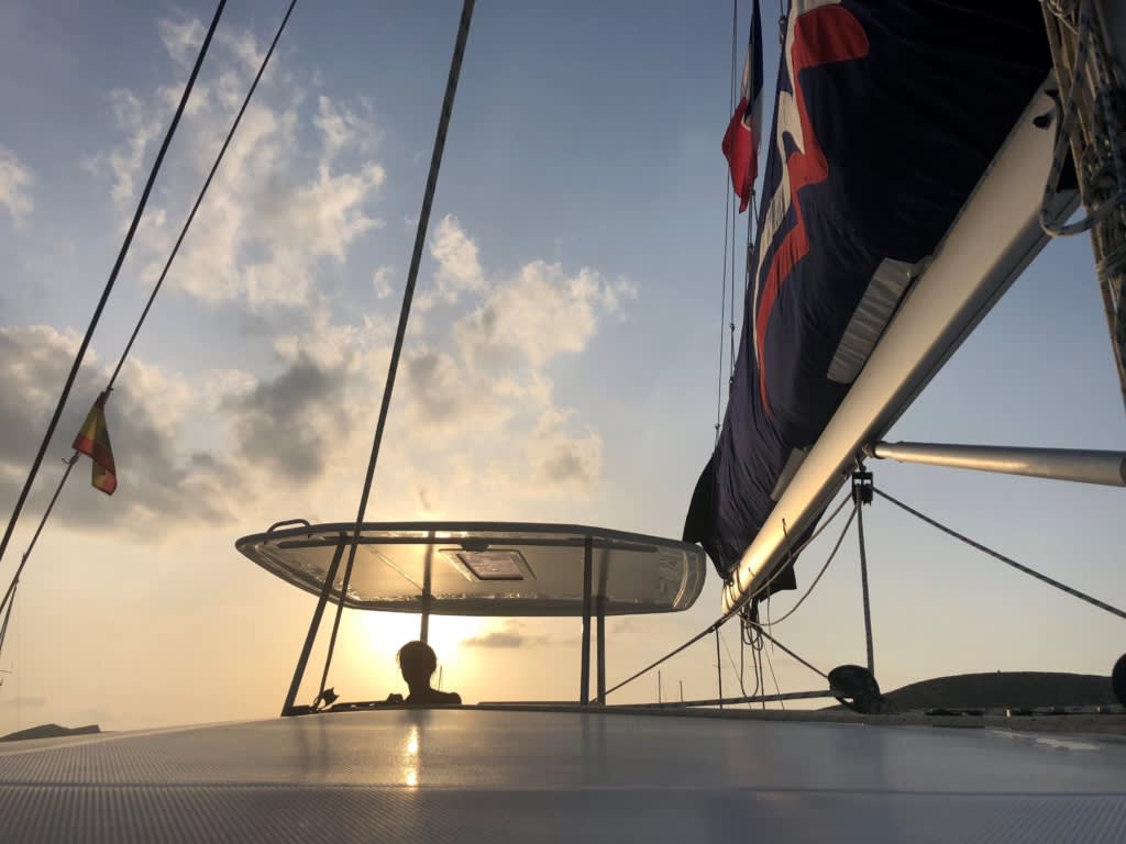 Jovita,the Moorings skipper in Palma