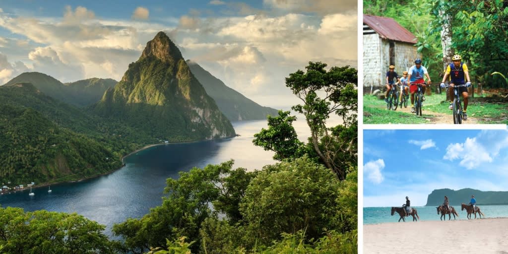 Biking and Horseback Riding in St. Lucia