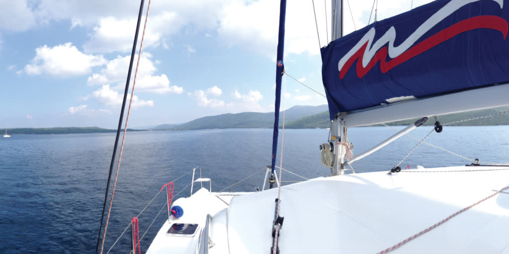 Moorings yacht in Sicily