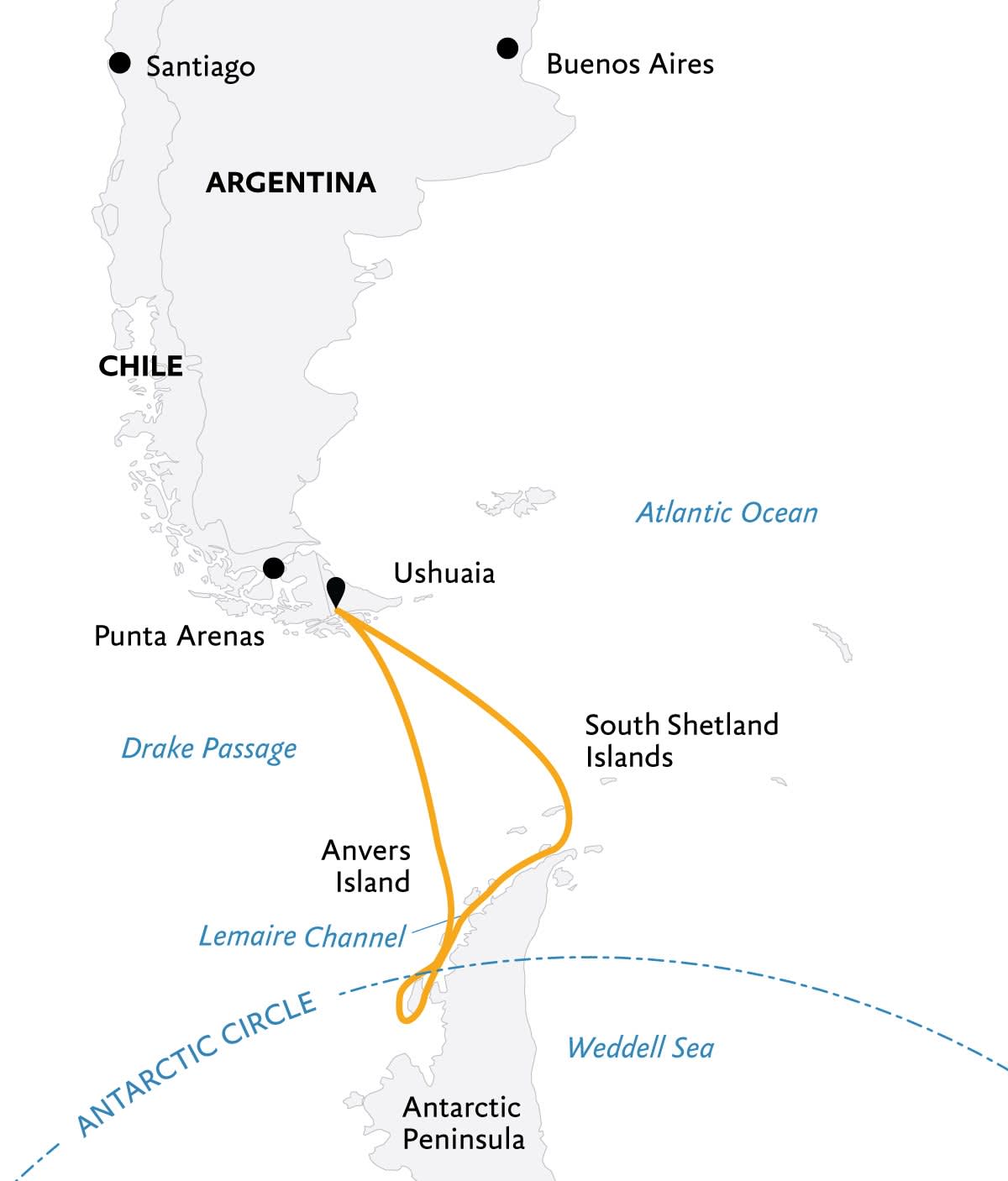 Cruise Map