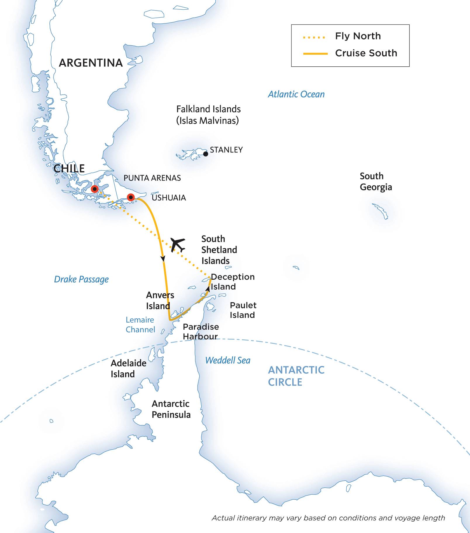 Cruise Map