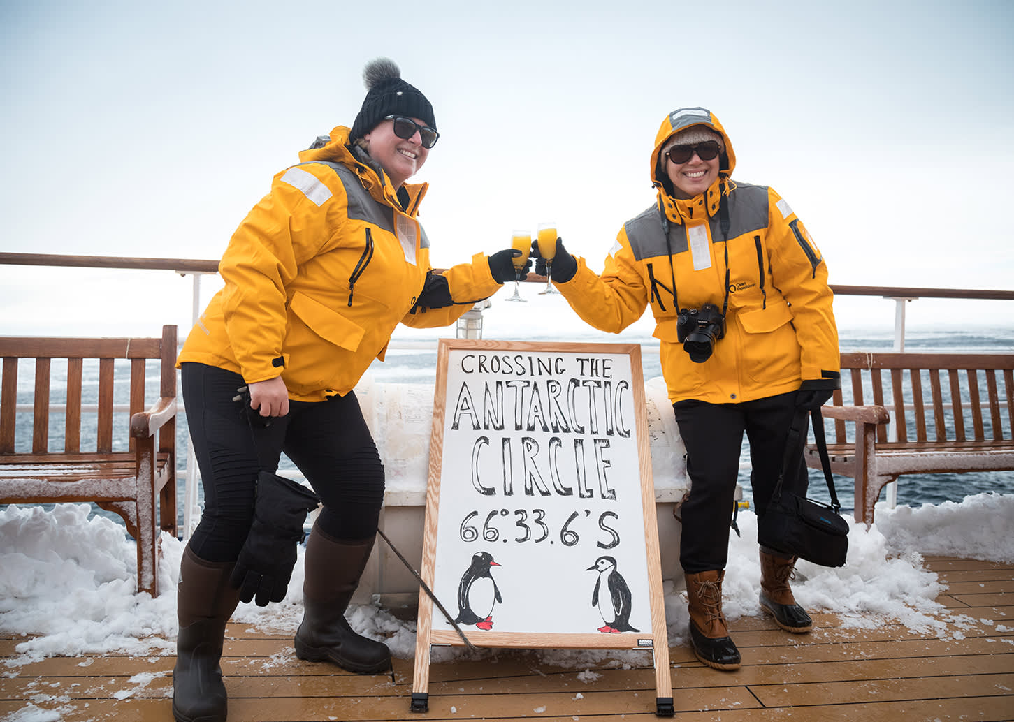 Antarctic Express: Crossing the Circle