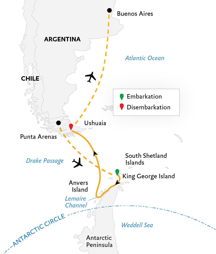 Cruise Map