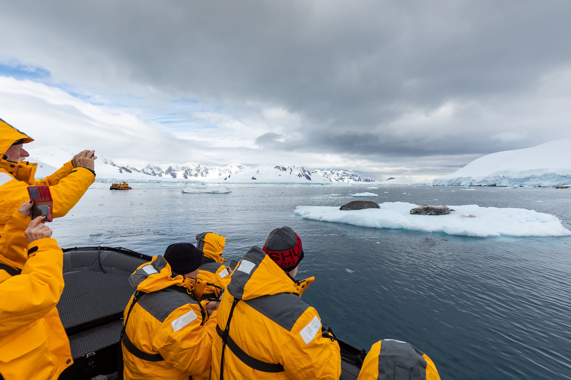 Antarctica by Helicopter: Crossing the Circle and the Peninsula