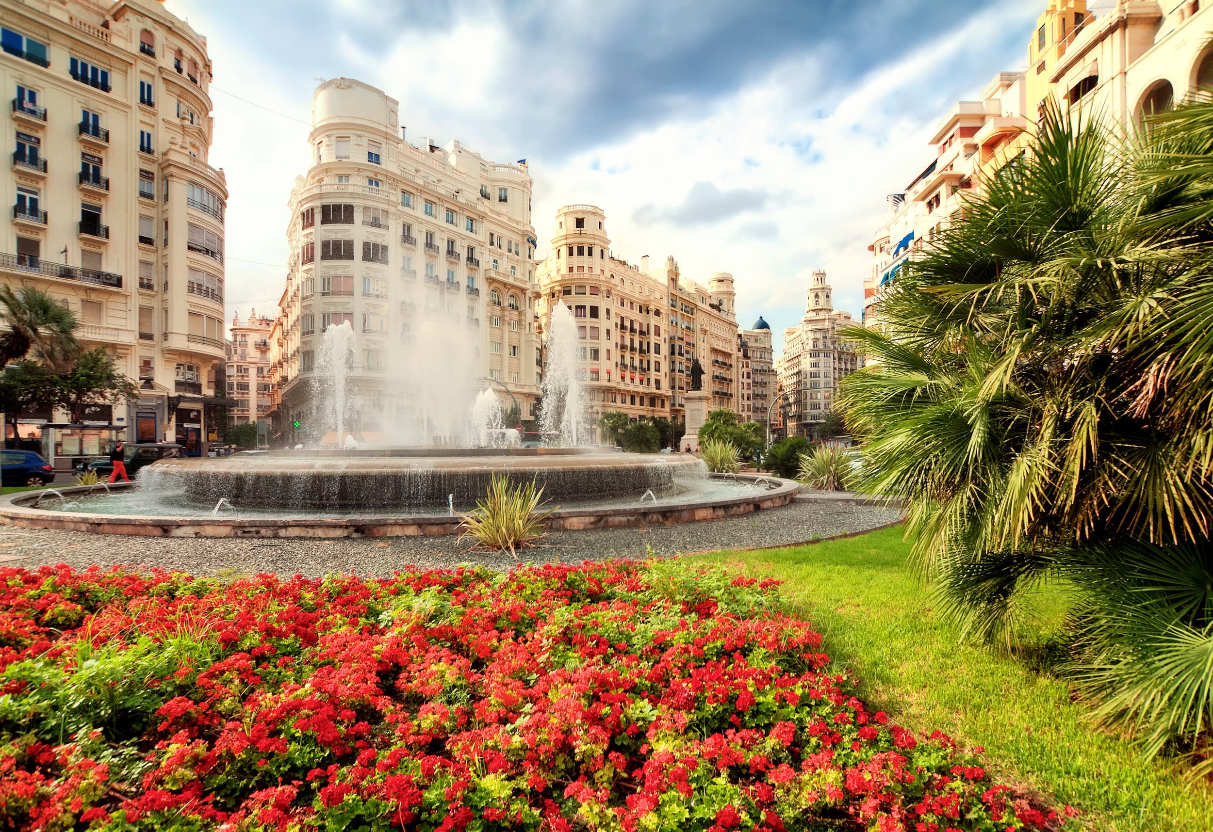 Main Square in Valencia, Spain