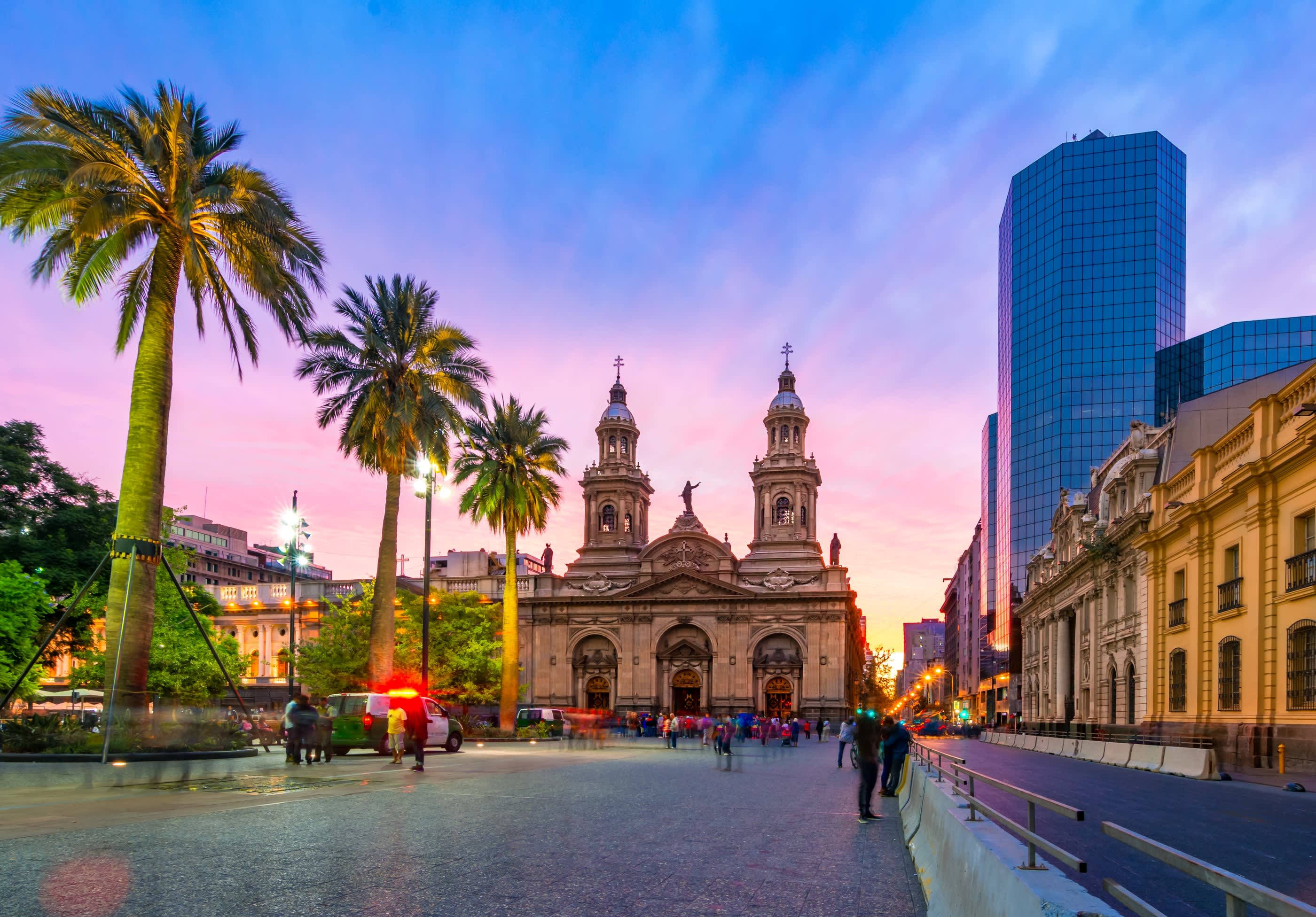 Plaza de Armas in Santiago, Chile