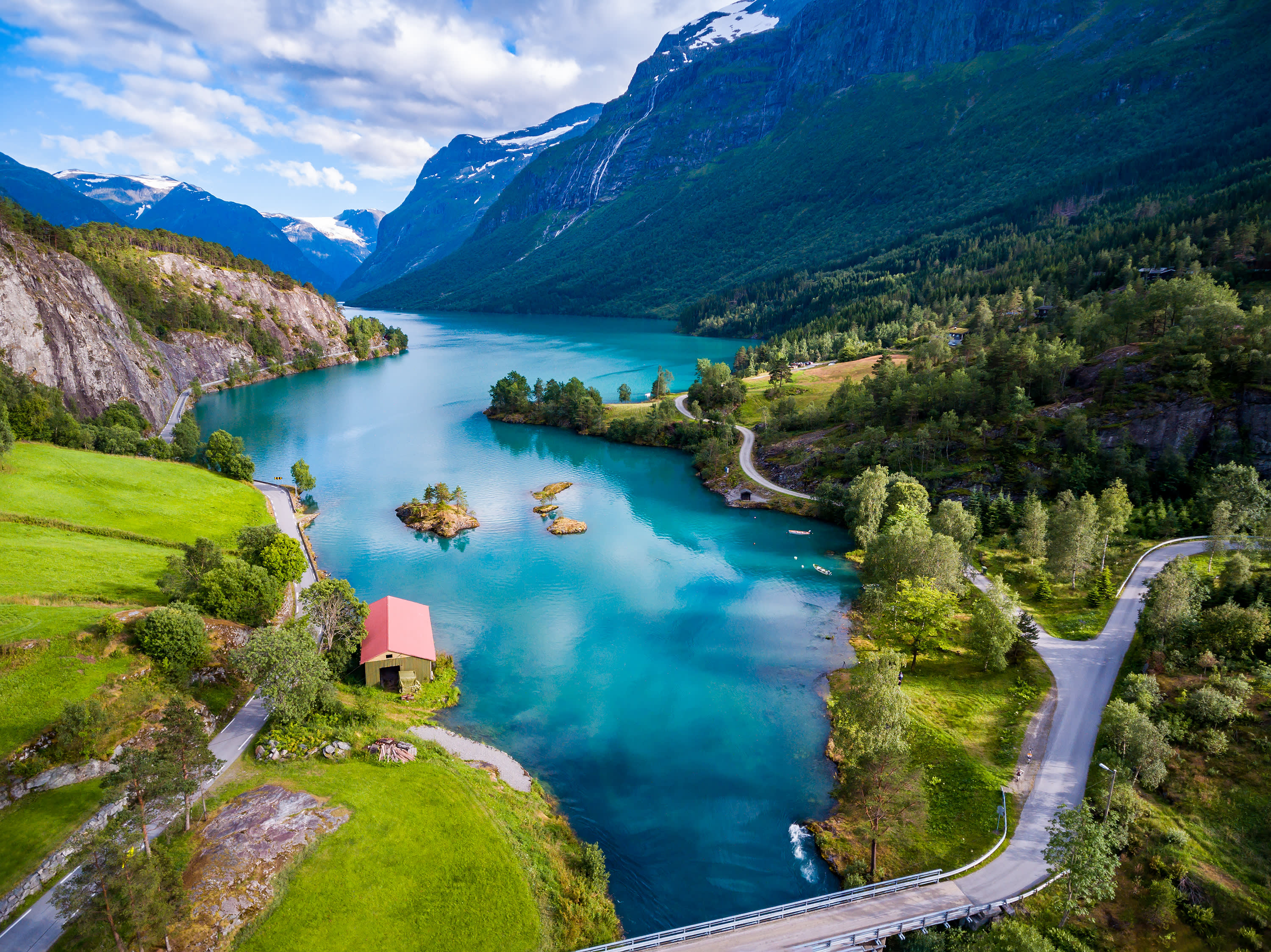 Lovatnet Lake, Norway