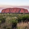Uluru at sunset