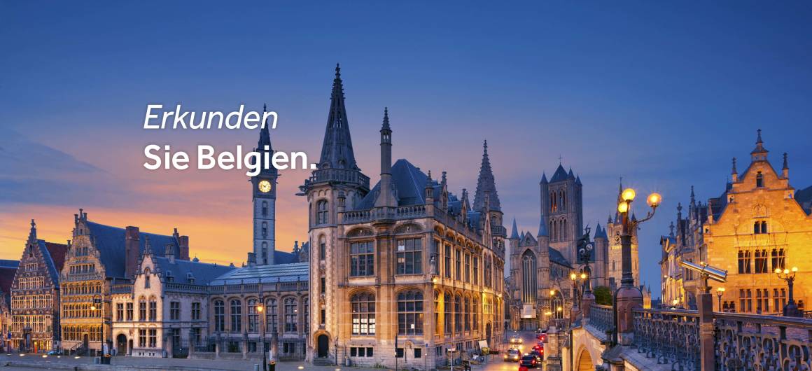 Stadt Gent in Belgien