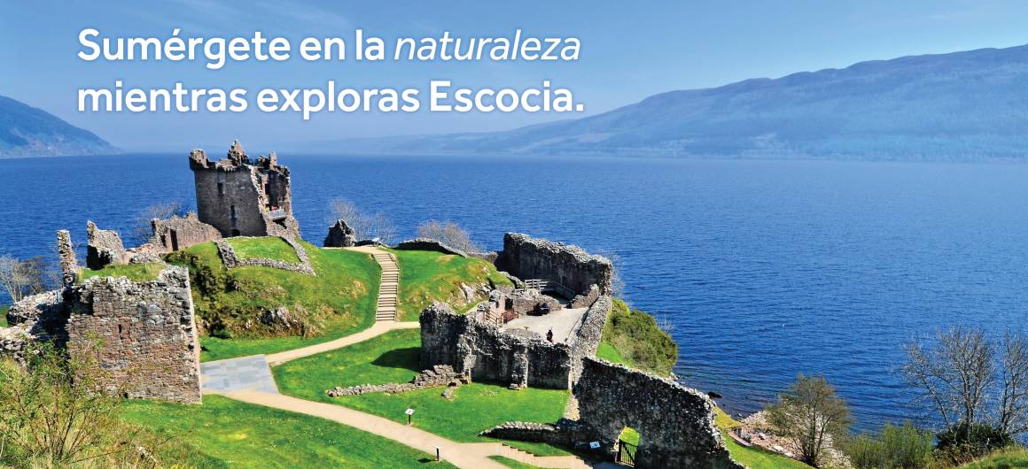 Castillo de Urquhart en Escocia