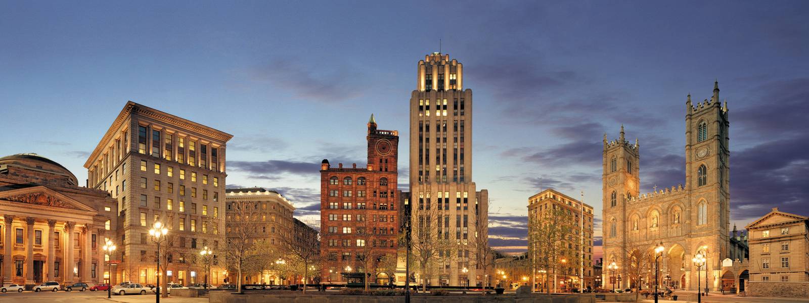 Panoramic view of Place d Armes