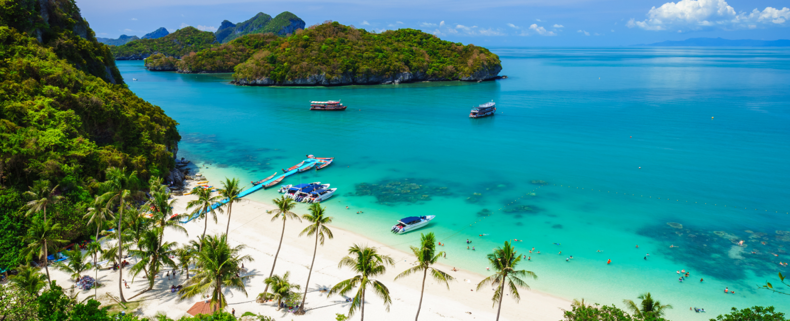 Rejse det nordlige thailand og koh samui