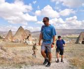 Walking in Cappadocia