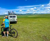 Cycling in Mongolia