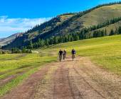 Cycling in Mongolia