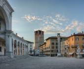 Piazza della Liberta in Udine,Italy