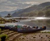 Canoeing on the Zambezi River