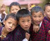 Children in Bhutan