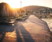 Portorož at sunrise