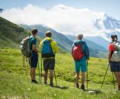 Stunning trails on the Mont Blanc Circuit