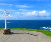 Land's End signpost