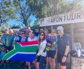 Group Cycling South Africa's Route 62