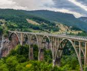 View on Đurđevića Tara Bridge