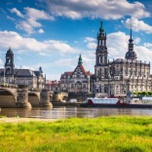 Enchanting Travels Germany Tours The ancient city of Dresden, Germany. Historical and cultural center of Europe.