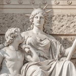 Museums district, downtown in Vienna, Austria, details, closeup - ARCHITECTURE