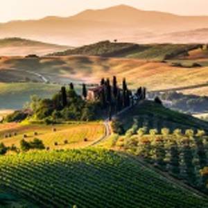 Tuscany, panoramic landscape - Italy