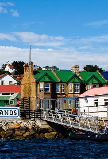 The Falkland Islands (Islas Malvinas)